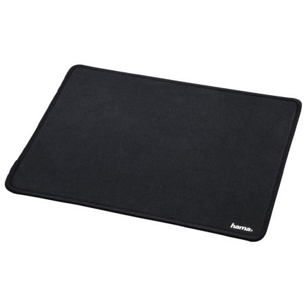 B-ERGO-MOUSE-PAD, Black Thermoplastic Polyurethane Mouse Pad & Wrist Rest  6.7x7.1x0.8in 0.8in Height