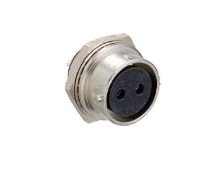 Hirose Circular Connector, 4 Contacts, Panel Mount, Miniature Connector, Socket, Female, RM Series