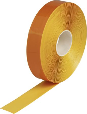 Brady Yellow Vinyl 30.48m Lane Marking Tape, 1.27mm Thickness