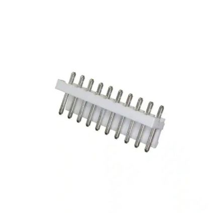 JST VH Leiterplatten-Stiftleiste Eingang Oben, 10-polig / 1-reihig, Raster 3.96mm, Kabel-Platine, Crimp-Anschluss,