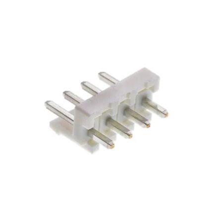 JST VH Series Top Entry Through Hole PCB Header, 4 Contact(s), 3.96mm Pitch, 1 Row(s), Shrouded