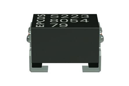 EPCOS 共模电感 B82789S0系列, 22 μH, 1.2 kΩ, 42 V ac, 80 V dc, 250 mA