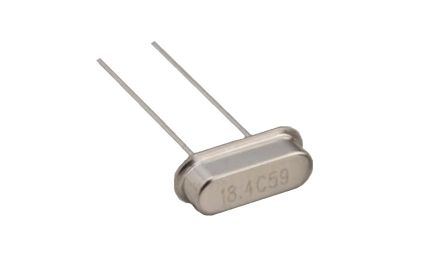 CITIZEN FINEDEVICE 48MHz Quarzmodul, Durchsteckmontage, ±30ppm, 18pF, B. 4.66mm, H. 3.5mm, L. 11.5mm, 2-Pin