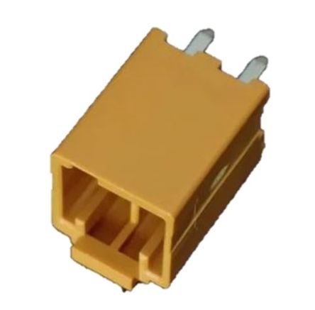 JST Conector Macho Para PCB Con Entrada Superior Serie PSI De 2 Vías, 1 Fila, Paso 4.0mm, Para Soldar, Orificio Pasante