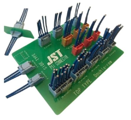 JST PSI Series Top Entry Through Hole PCB Header, 4 Contact(s), 4.0mm Pitch, 1 Row(s), Shrouded