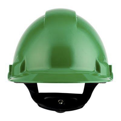 3M Casco De Seguridad Peltor Uvicator G3000 De Color Verde, Ventilado