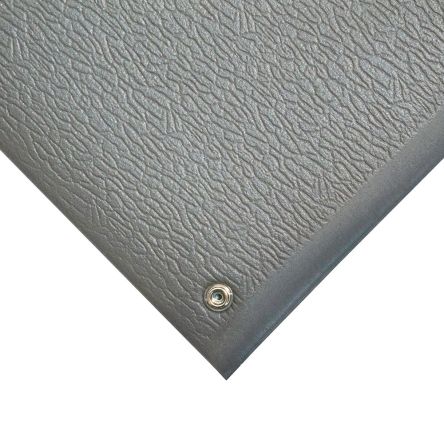 Coba Europe 防静电橡胶垫, 用于地板, 1.5m x 900mm x 9mm, 电阻1.1 x 10^7Ω, 灰色