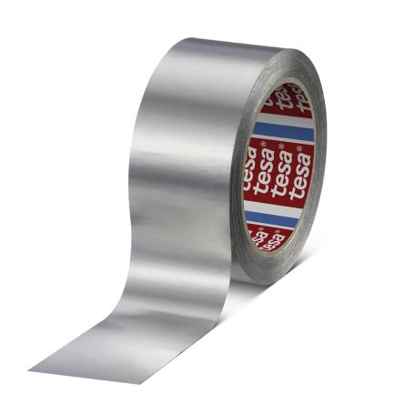 Tesa 60650 Aluband Aluminiumband Leitend, Stärke 0.05mm, 50mm X 50m, -40°C Bis +160°C, Haftung 9 N/cm