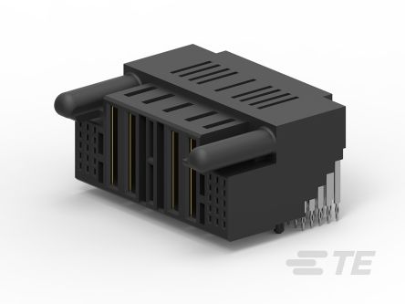 TE Connectivity Connecteur Femelle Pour CI, 36 Contacts, 5 Rangées, 2mm, Traversant, Angle Droit