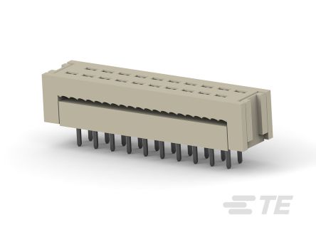 TE Connectivity IC Dip Header 20-polig 2.54mm Zinn Durchsteckmontage 1A