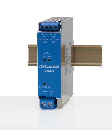 TDK-Lambda DIN 导轨安装变压器, DRM40系列, 使用于EMC 滤波器， EMI 滤波器