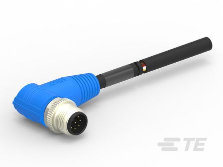 TE Connectivity Male 8 Way M12 To Sensor Actuator Cable