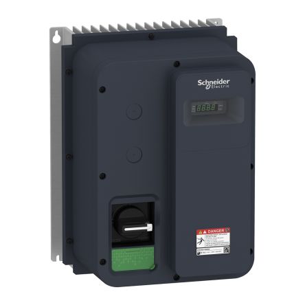 Schneider Electric Variable Speed Drive, 1.1 KW, 1 Phase, 200 → 240 V Ac, 13.8 A, ATV320 Series