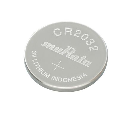 Murata CR2032 Knopfzelle Ø 20mm, 3V