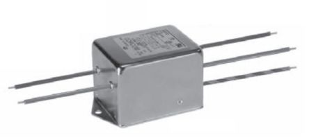 TE Connectivity Corcom EP Netzfilter, 250 V Ac, 7A, Drahtanschluss, Drahtanschluss, 1-phasig / 50/60Hz