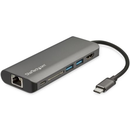 StarTech.com Docking-Station, USB-C, USB 3.0, Mit HDMI, 3 X USB Ports USB A, USB C-Anschl. 1 Displays