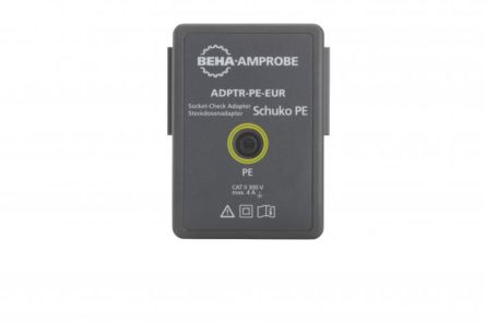 Beha-Amprobe ADPTR-PE-EUR Taschencheck-Adapter Für Installationstester, Tragbare Gerätetester (PAT), Kabeltraktoren