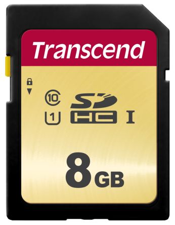 Transcend Carte SD 8 Go SDXC