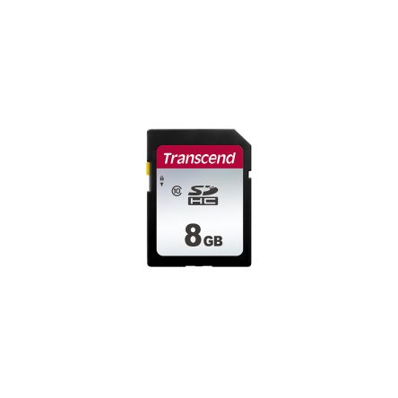 Transcend 300S SDHC SD-Karte 8 GB Class 10, 3D TLC