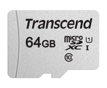 Transcend MicroSDXC Micro SD Karte 64 GB A1, Class 10, UHS-I U1, UHS-I U3, V30, TLC