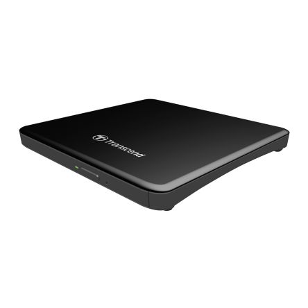 Transcend Grabador De DVD TS8XDVDS-K Negro Interno USB, 142.8 X 148 X 13.9mm