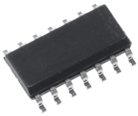 Onsemi Achtfach-D-Flipflop, D-Typ, HC, D-Flipflop, Differential, Single Ended, Positiv-Flanke, SOIC, 14-Pin
