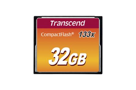Transcend Scheda CompactFlash CompactFlash 32 GB MLC -25 → +85°C