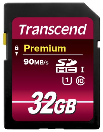 Transcend Premium SDHC SD-Karte 32 GB Class 10, HC