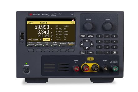 Keysight Technologies Digital Labornetzgerät 200W, 0 → 60V Dc / 0 → 10A, ISO-kalibriert