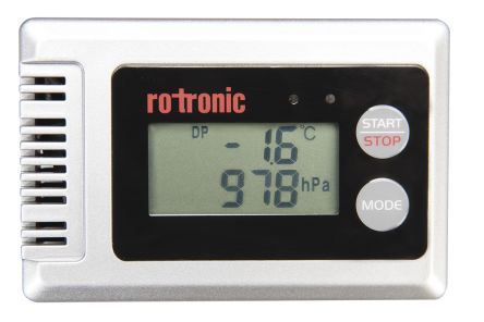 Rotronic Instruments Rotronic Luftdruck, Feuchtigkeit Und Taupunkt Datenlogger / 100%RH, Sensor NTC