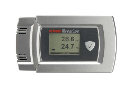 Rotronic Instruments Roline HL-20D-SET Hygrometer, Typ Digitalhygrometer, Absolut +60°C / 100%RH, ±0,3 °C