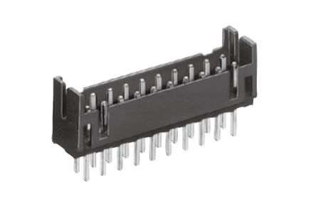 Hirose DF11 Leiterplatten-Stiftleiste Gerade, 10-polig / 2-reihig, Raster 2.0mm, Platine-Platine,