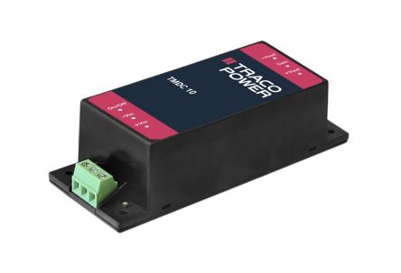 TRACOPOWER TMDC 10 DC/DC-Wandler 10W 48 V Dc IN, ±12V Dc OUT / ±416mA 3kV Dc Isoliert
