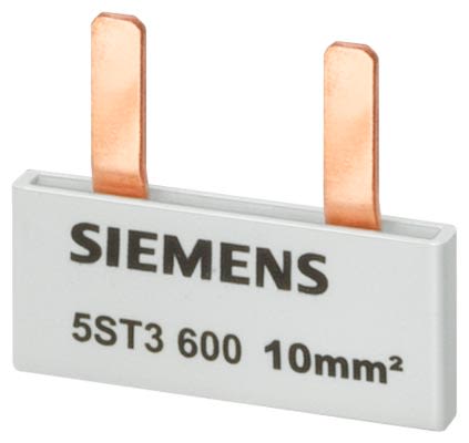 Siemens 5ST Sammelschiene, 1 -phasig, Kupfer, 27mm Raster, SENTRON Reihe