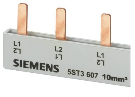 Siemens 5ST Sammelschiene, 2 -phasig, Kupfer, 18mm Raster, SENTRON Reihe