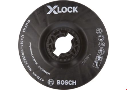 Bosch Plaque De Soutien Disque En Fibre X-Lock, Dia.125mm