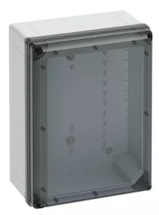 Spelsberg Polycarbonat Universal-Gehäuse Grau Außenmaß 400 X 300 X 180mm IP66, IP67