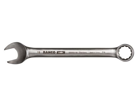 Bahco Combination Spanner, 8mm, Metric, Double Ended, 120 Mm Overall