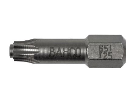 Bahco TORX® Schraubendreher-Bitsatz Edelstahl T25, T25, Länge 25 Mm, 5-teilig