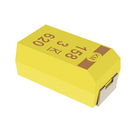 KEMET Condensador De Polímero T541_COTS, 47μF ±20%, 35V Dc, Montaje En Superficie, Dim. 7.3 X 4.3 X 4mm, Encapsulado