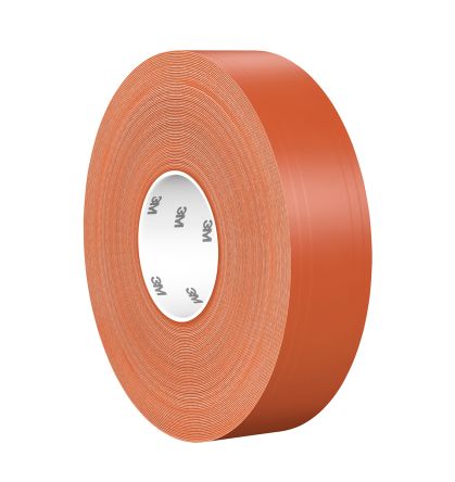 3M 971 Orange 3 Lane Marking Tape, 0.81mm Thickness