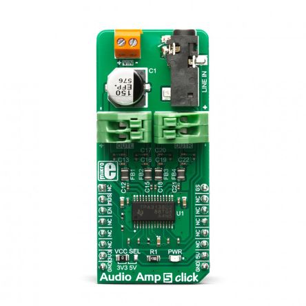 MikroElektronika Amplificador De Audio Audio Amp 5 Click - MIKROE-3401