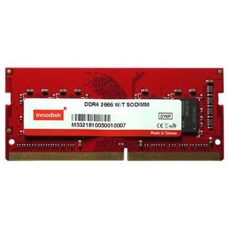 InnoDisk Memoria RAM 8 GB Sí Ordenador Portátil, 2666MHZ