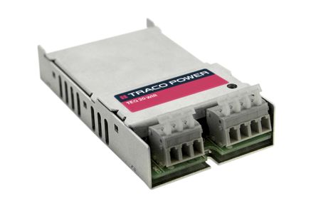 TRACOPOWER TEQ 20WIR DC-DC Converter, ±12V Dc/ 833mA Output, 9 → 36 V Dc Input, 20W, Chassis Mount, +83°C Max