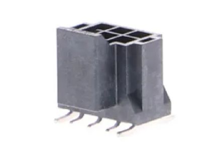 Molex Nano-Fit Leiterplatten-Stiftleiste Gerade, 6-polig / 2-reihig, Raster 2.5mm, Kabel-Platine,
