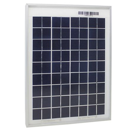 Phaesun Pannello Solare Fotovoltaico, 10W, 10W, 36 Celle, 355 X 255 X 34mm