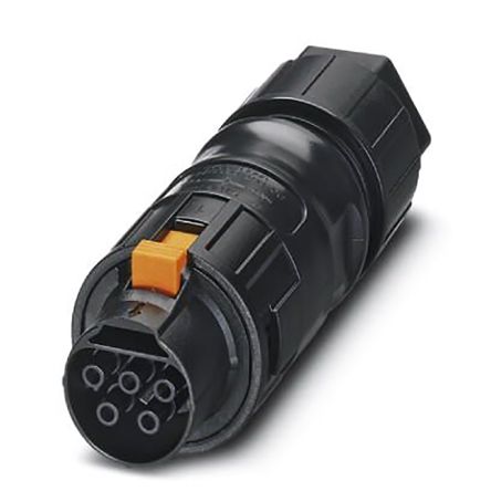 Phoenix Contact 光伏连接器 PRC 5-TC-FS6 8-21系列, 电缆安装, 测试插头, 公插, 额定690 V 35A