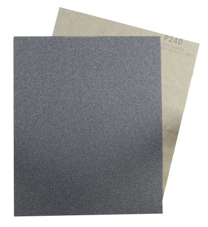 RS PRO Schleifpapier P240 (Fein), Siliziumkarbid, 25 Stück, 280 X 230mm