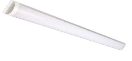 RS PRO 36 W LED Batten Light, 220 → 240 V Batten, 1 Lamp, 1.22 M Long, IP20