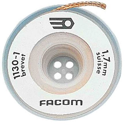 Facom Entlötlitze, 1.6mm X 1600mm